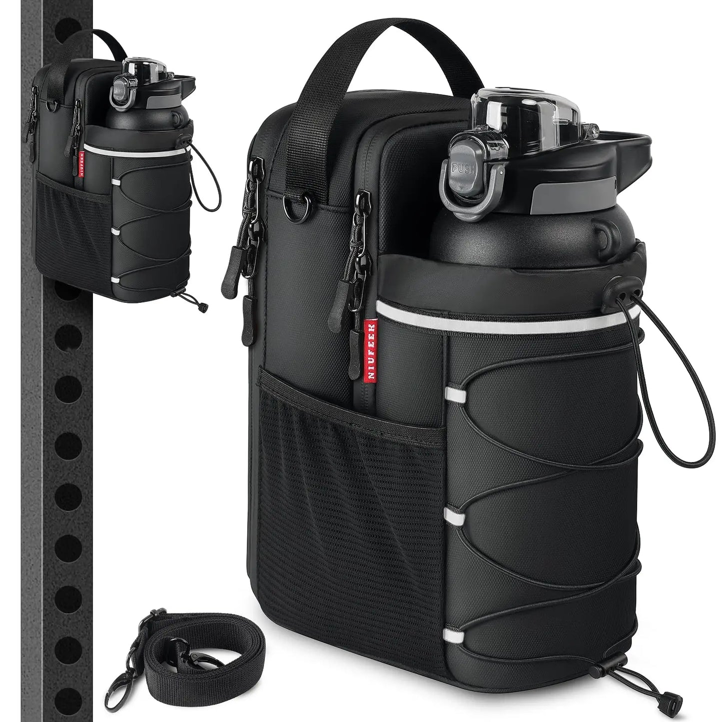 Maglock™ Sling - Magnetic Gym Bag 64oz