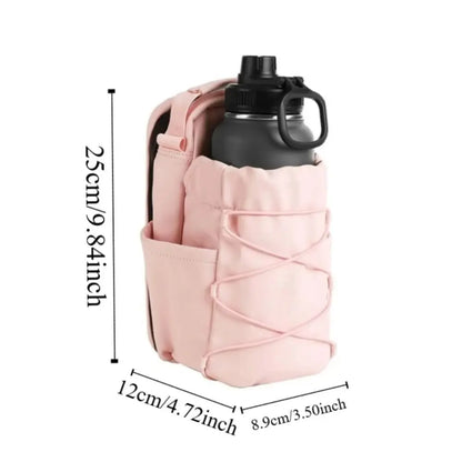 Maglock™ Sling – Magnetic Gym Bag - Pink and Black