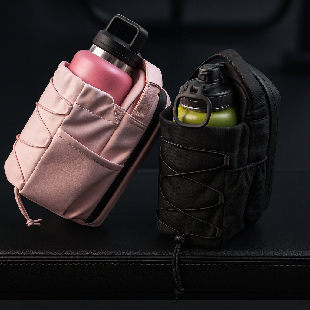 Maglock™ Sling – Magnetic Gym Bag - Pink and Black