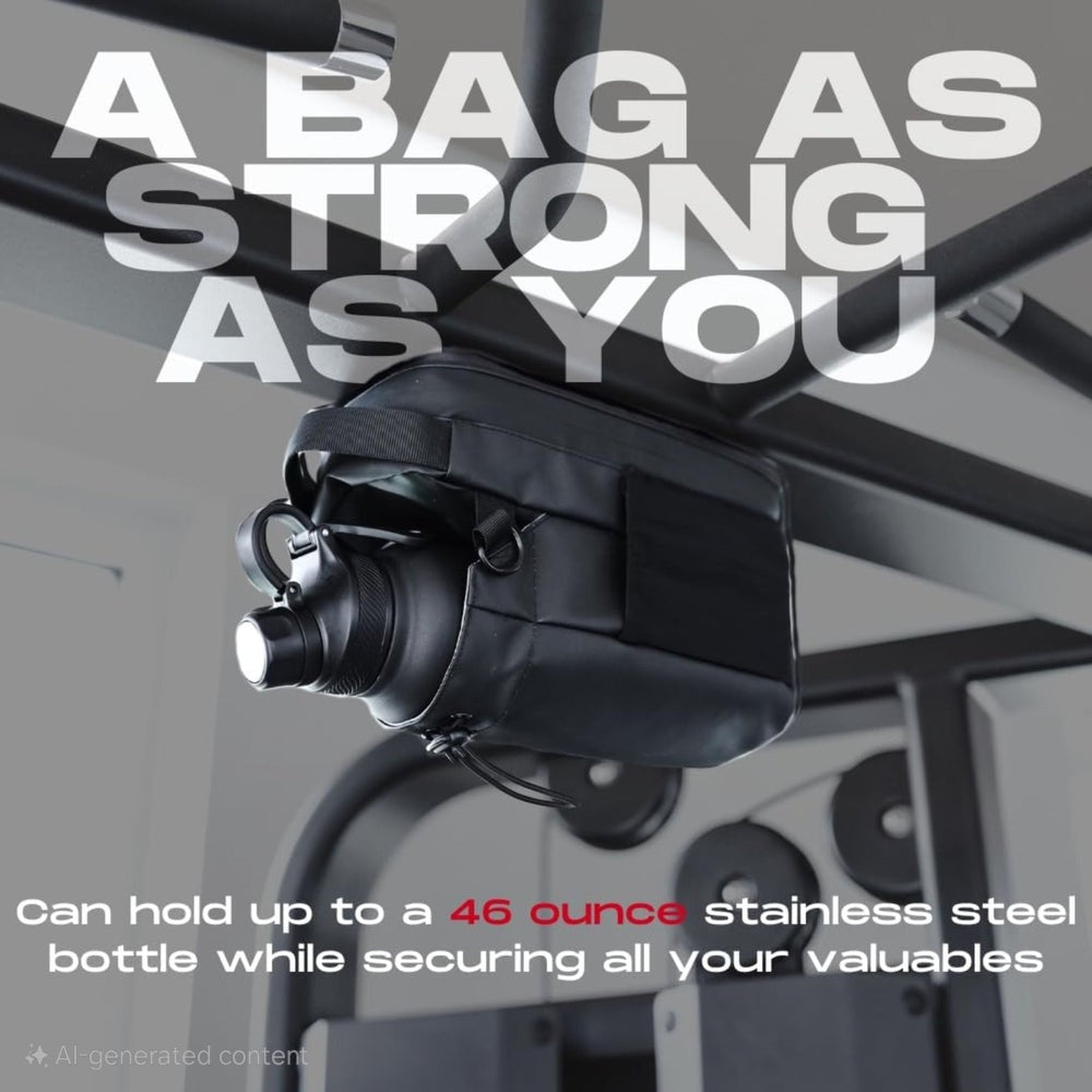 Maglock™ Sling – Magnetic Gym Bag - Pink and Black